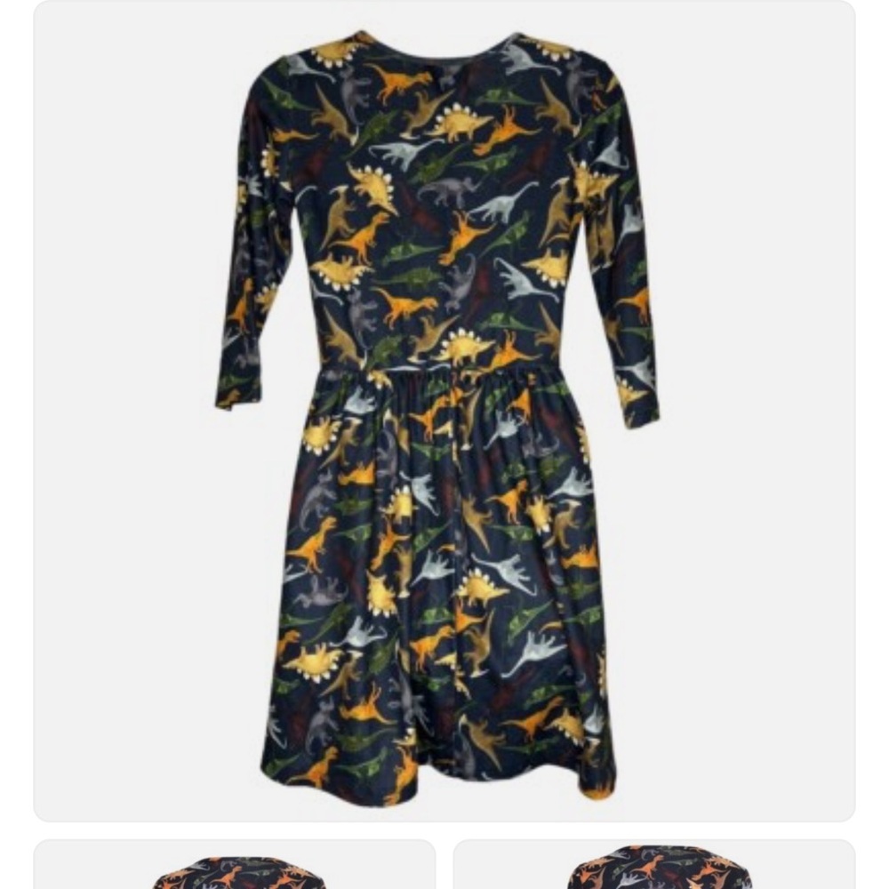 LaVieLente Fashion Topโ with Leaf Print Dress